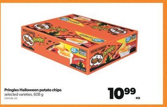 Real Canadian Superstore Pringles halloween potato chips, 608 g offer