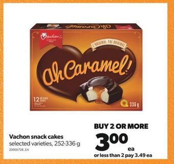 Real Canadian Superstore Vachon snack cakes, 252-336 g offer