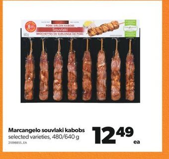 Real Canadian Superstore Marcangelo souvlaki kabobs, 480/640 g offer