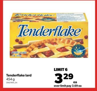 Real Canadian Superstore Tenderflake lard, 454 g offer