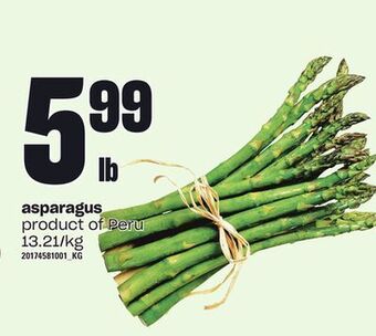 Loblaws Asparagus offer