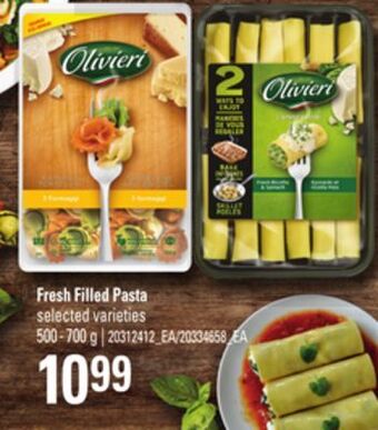 Loblaws Fresh filled pasta, 500 - 700 g offer