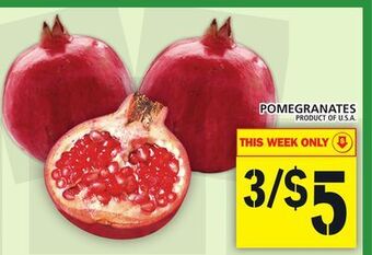 Food Basics Pomegranates offer