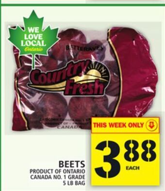 Food Basics Beets offer