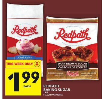 Food Basics Redpath baking sugar offer