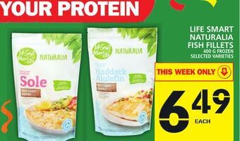 Food Basics Life smart naturalia fish fillets offer