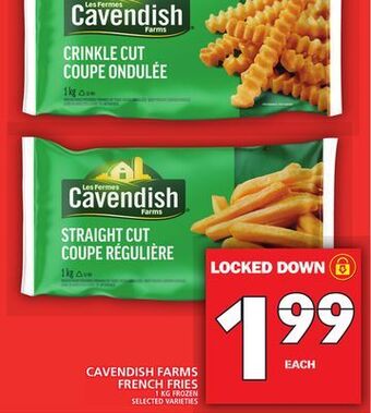 Food Basics Cavendish farms french fries offer