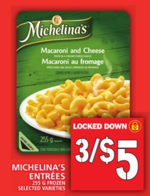 Food Basics Michelina's entrées offer