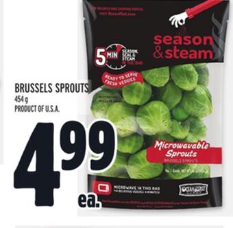 Metro Brussels sprouts offer