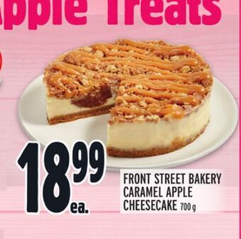 Metro Front street bakery caramel apple cheesecake offer