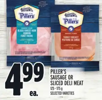 Metro Piller's sausage or sliced deli meat offer