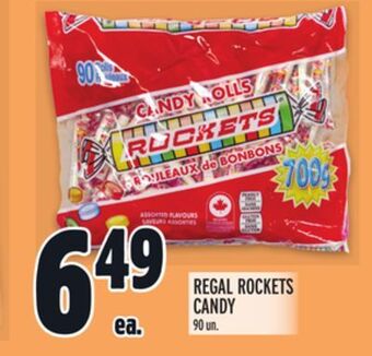 Metro Regal rockets candy offer