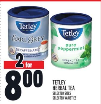 Metro Tetley herbal tea offer