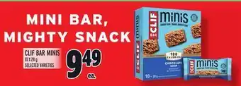 Metro Clif bar minis offer