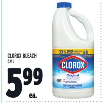 Metro Clorox bleach offer