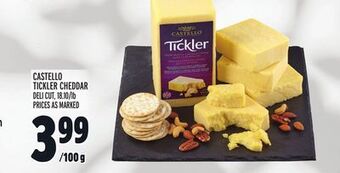 Metro Castello tickler cheddar offer