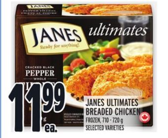 Metro Janes ultimates breaded chicken offer