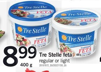 Fortinos Tre stelle feta, 400 g offer