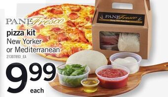Fortinos Pizza kit offer