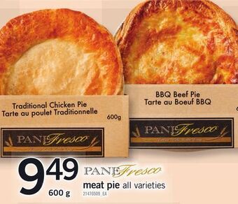 Fortinos Meat pie, 600 g offer