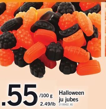 Fortinos Halloween ju jubes offer