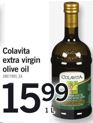 Fortinos Colavita extra virgin olive oil, 1 l offer