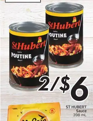 Sobeys St hubert sauce offer