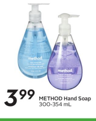 Sobeys Method hand soap offer