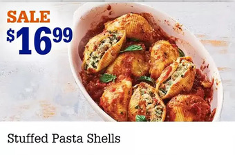 M & M Food Market Stuffed pasta shells offer