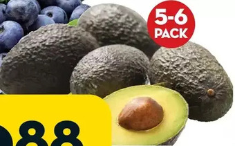 Giant Tiger 5-6 pack avocados offer