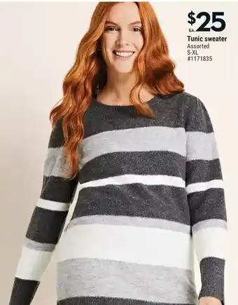 Giant Tiger Tunic sweater offer