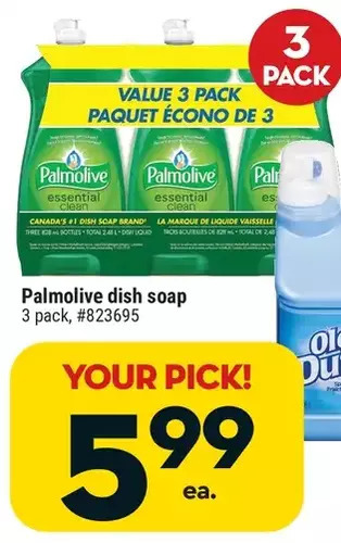 Giant Tiger Palmolive dish soap offer