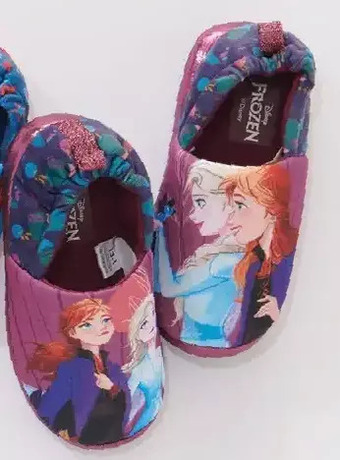 Giant Tiger Girls licensed slippers offer