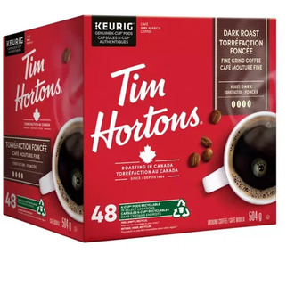 Canadian Tire Tim hortons or mccafe k-cup pods offer