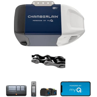 Canadian Tire Chamberlain 1/2-hp chain drive garage door opener offer