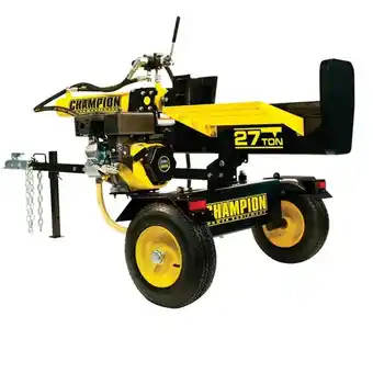 Canadian Tire Champion 27-ton gas-powered log splitter | 338cc gas chipper/shredder offer
