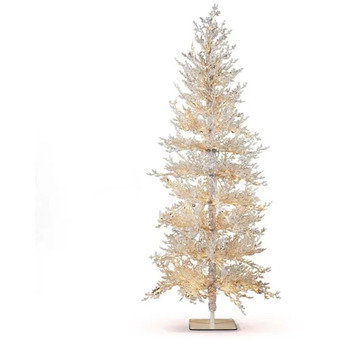 Canadian Tire Canvas 6' led winter wonderland flocked tree offer