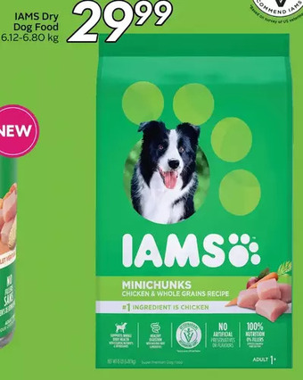 Sobeys Iams dry dog food offer