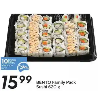 Sobeys Bento family pack sushi offer
