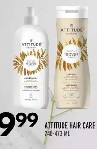 Sobeys Attitude hair care offer