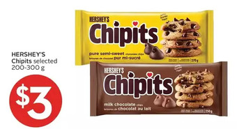 Foodland Hershey's chipits offer
