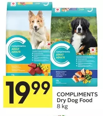 Foodland Compliments dry dog food offer
