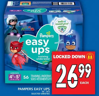 Food Basics Pampers easy ups offer