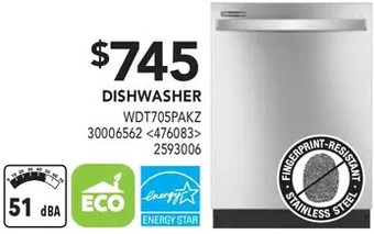 Lowe's Dishwasher offer