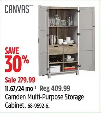 Canadian Tire Canvas camden multi-purpose storage cabinet offer