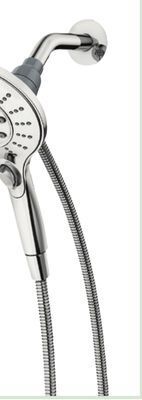 Canadian Tire Moen 6-setting handheld shower head, chrome offer