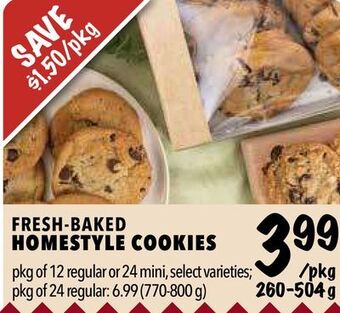 Farm Boy Fresh-baked homestyle cookies offer