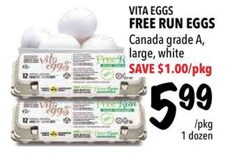 Farm Boy Vita eggs free run eggs offer
