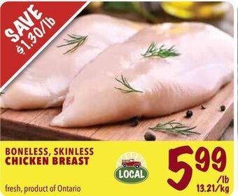 Farm Boy Boneless, skinless chicken breast offer