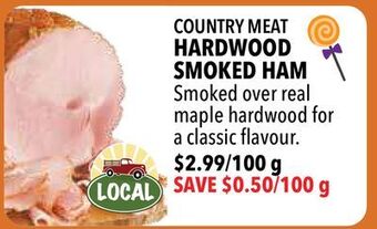 Farm Boy Country meat hardwood smoked ham offer